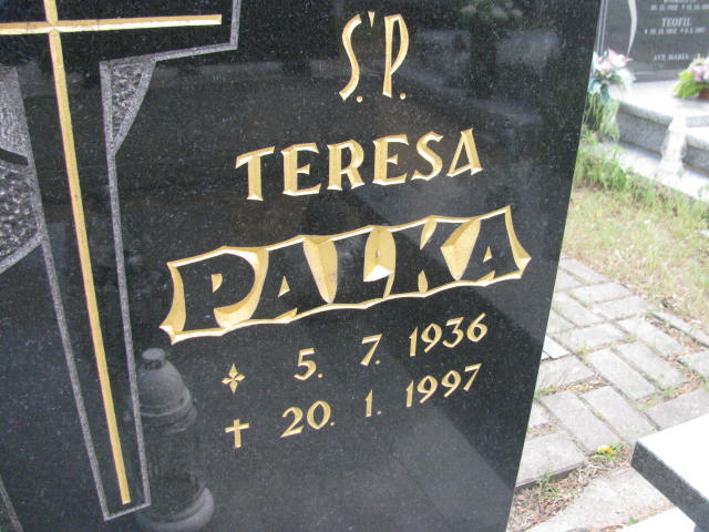 Teresa Palka 1936 Bydgoszcz - Grobonet - Wyszukiwarka osób pochowanych