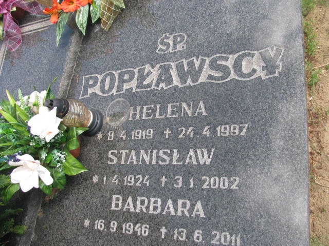 Stanisław Popławski 1924 Bydgoszcz - Grobonet - Wyszukiwarka osób pochowanych