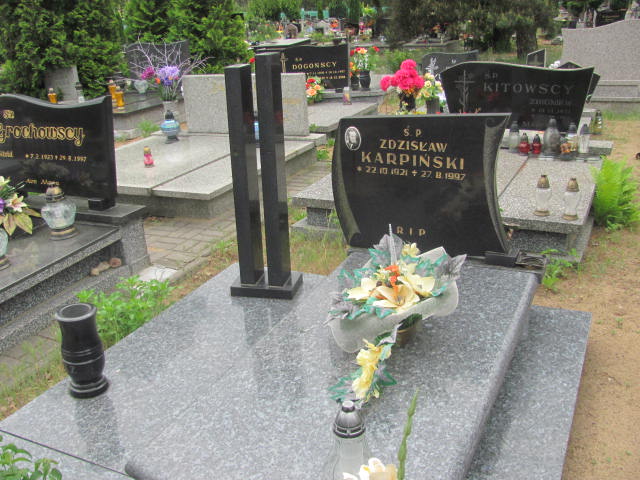 Grób Stefania Karpińska