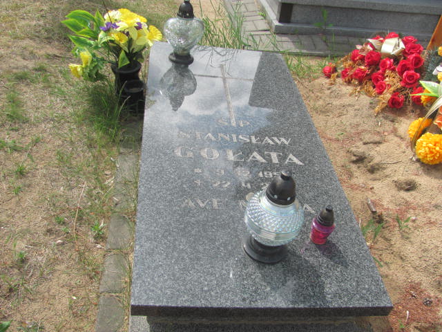 Grób Stanisław Gołata