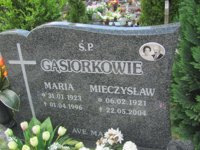Maria Gąsiorek 1923 Bydgoszcz - Grobonet - Wyszukiwarka osób pochowanych