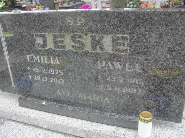 Paweł Jeske 1915 Bydgoszcz - Grobonet - Wyszukiwarka osób pochowanych