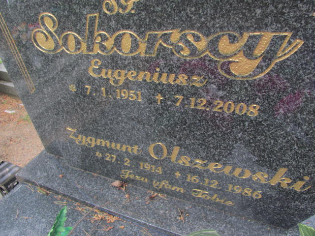 Zygmunt Olszewski 1914 Bydgoszcz - Grobonet - Wyszukiwarka osób pochowanych