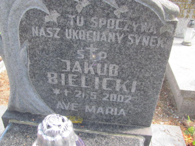 Jakub Bielicki 2002 Bydgoszcz - Grobonet - Wyszukiwarka osób pochowanych
