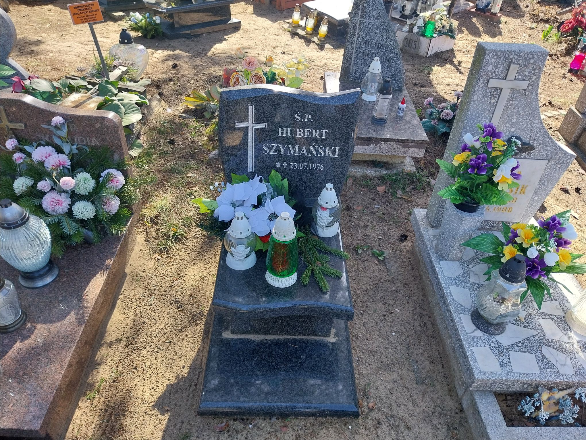 Grób Hubert Szymański