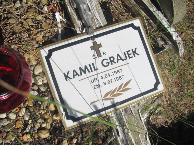 Kamil Grajek 1987 Bydgoszcz - Grobonet - Wyszukiwarka osób pochowanych