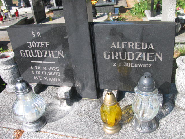 Alfreda GRUDZIEŃ 1931 Bydgoszcz - Grobonet - Wyszukiwarka osób pochowanych