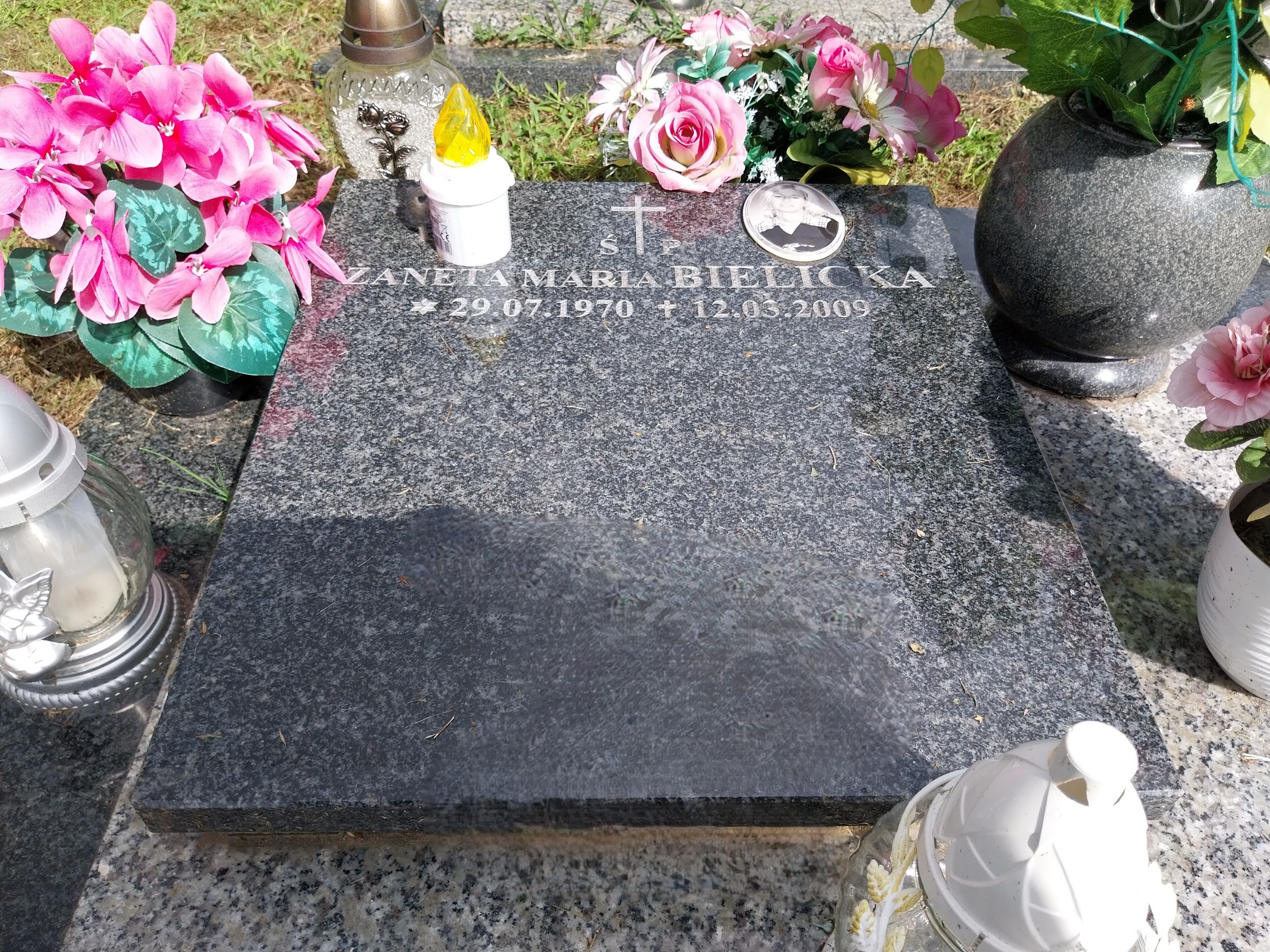 Żaneta Bielicka 1970 Bydgoszcz - Grobonet - Wyszukiwarka osób pochowanych