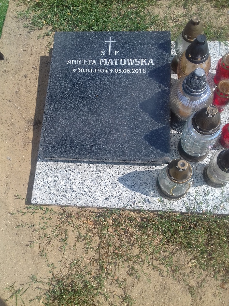 ANICENTA Matowska 1934 Bydgoszcz - Grobonet - Wyszukiwarka osób pochowanych