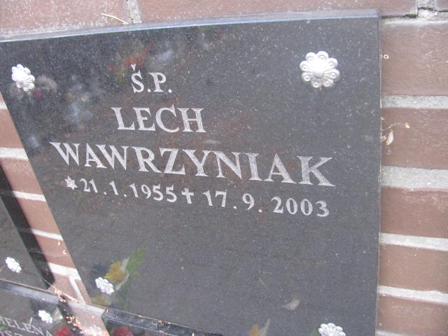 Lech Wawrzyniak 1955 Bydgoszcz - Grobonet - Wyszukiwarka osób pochowanych