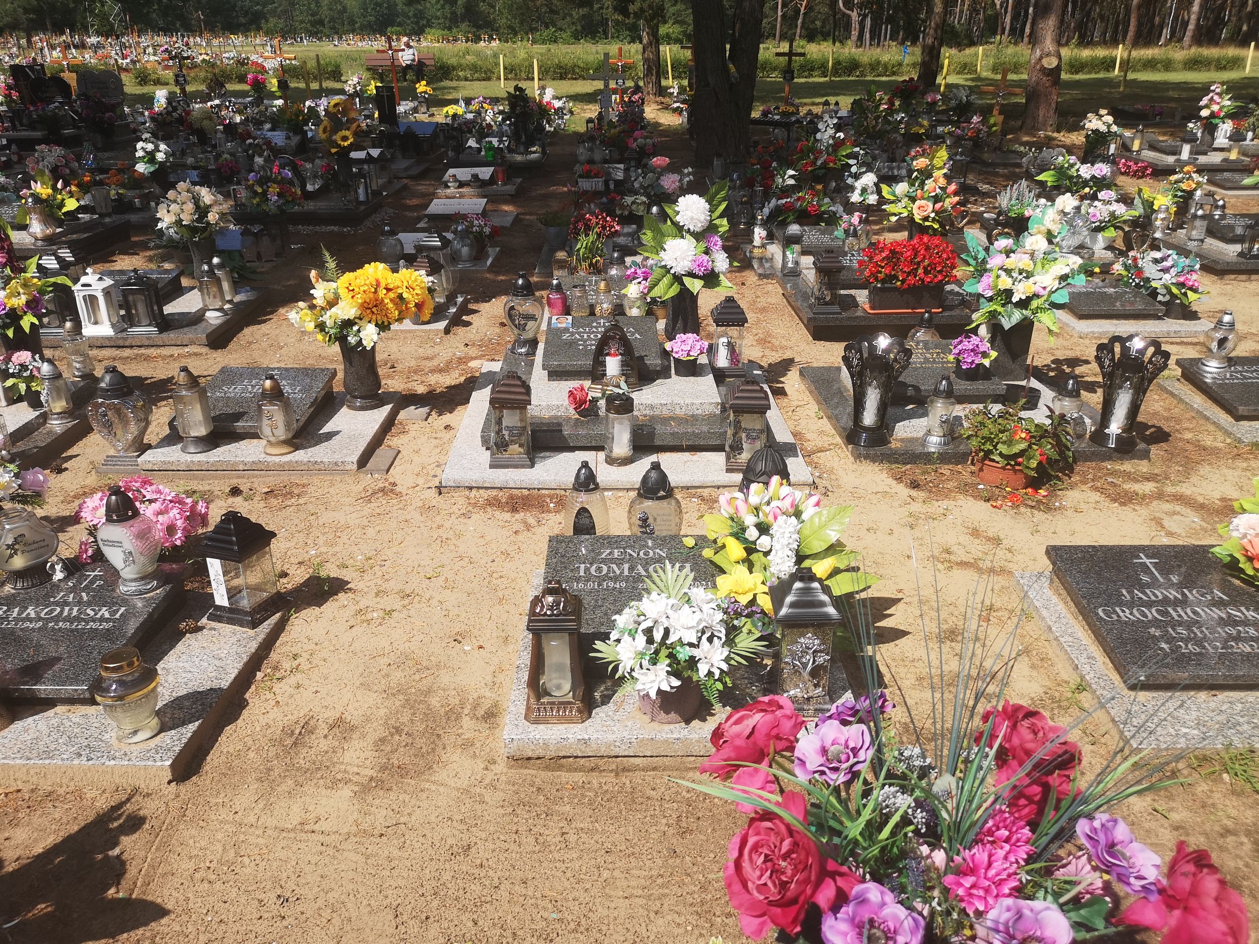 Grób Zenon Tomacki