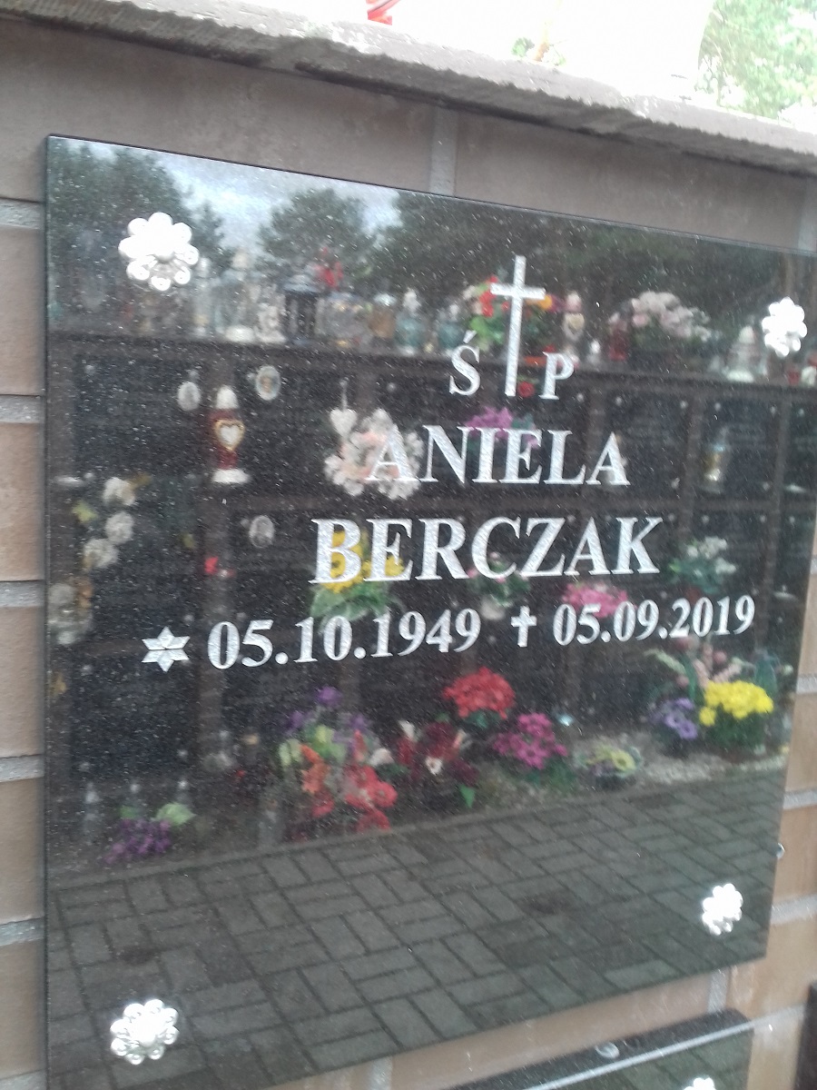 Aniela BERCZAK 1949 Bydgoszcz - Grobonet - Wyszukiwarka osób pochowanych