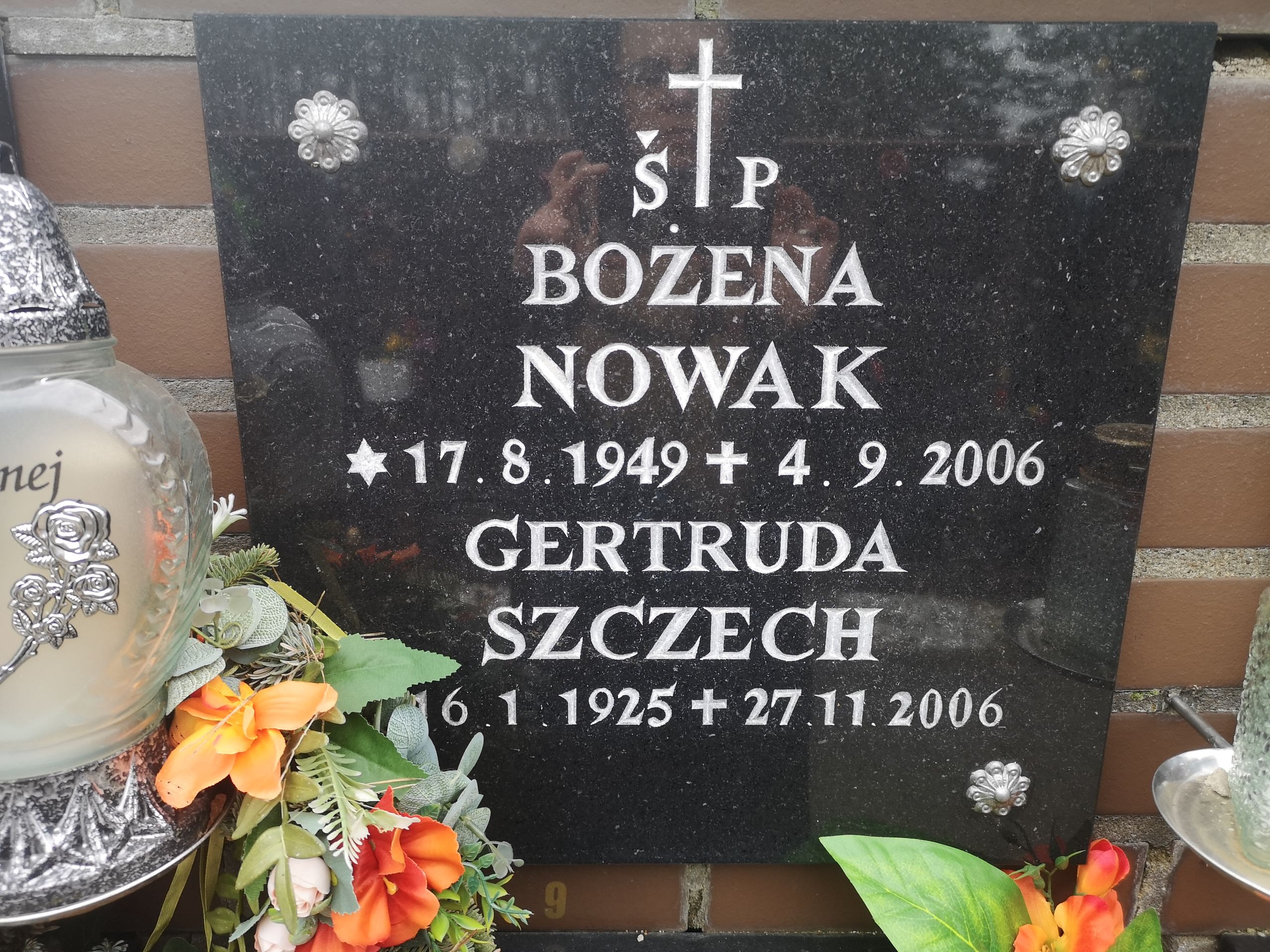 Grób Gertruda Szczech