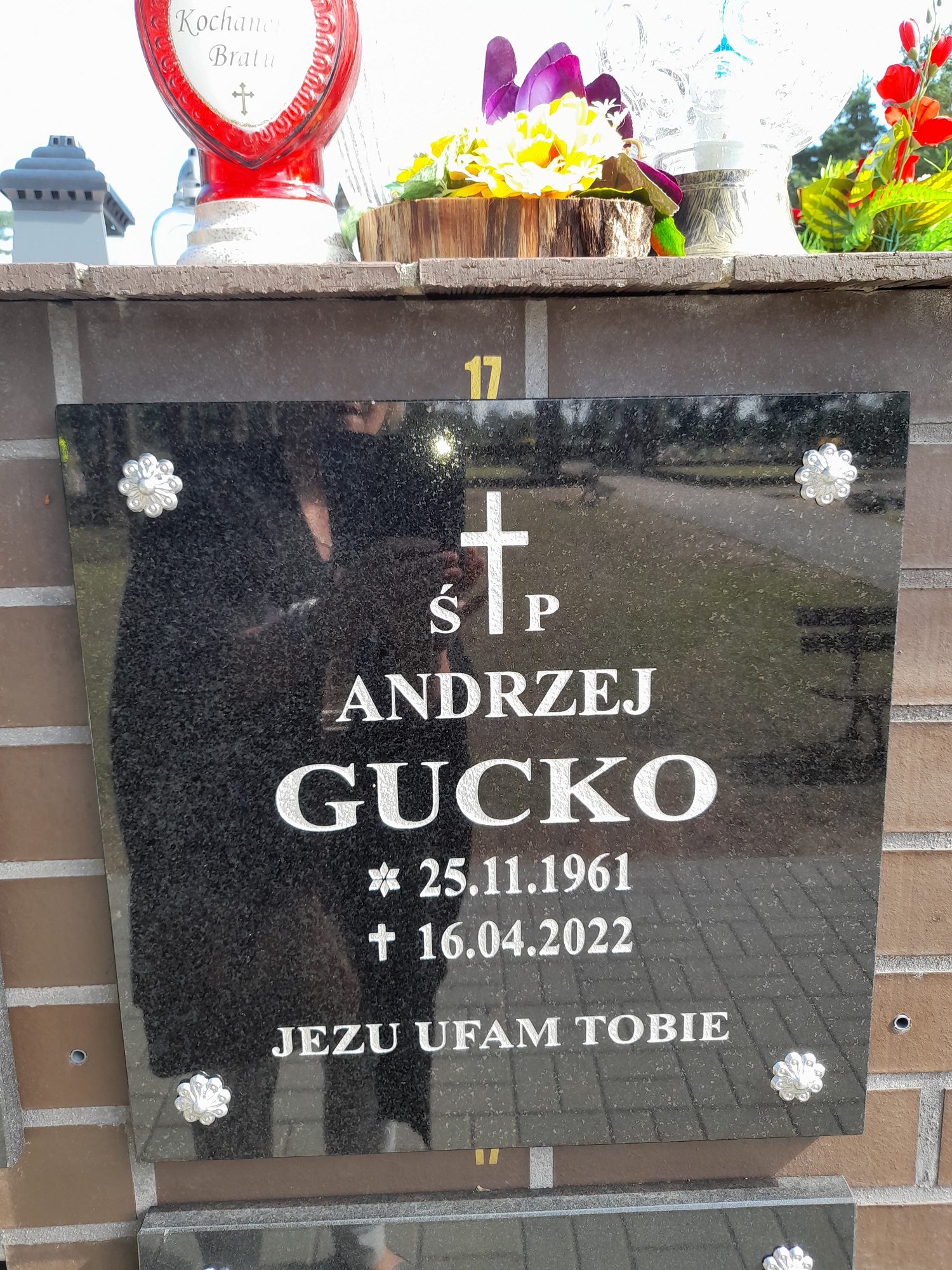 Andrzej Gucko 1961 Bydgoszcz - Grobonet - Wyszukiwarka osób pochowanych