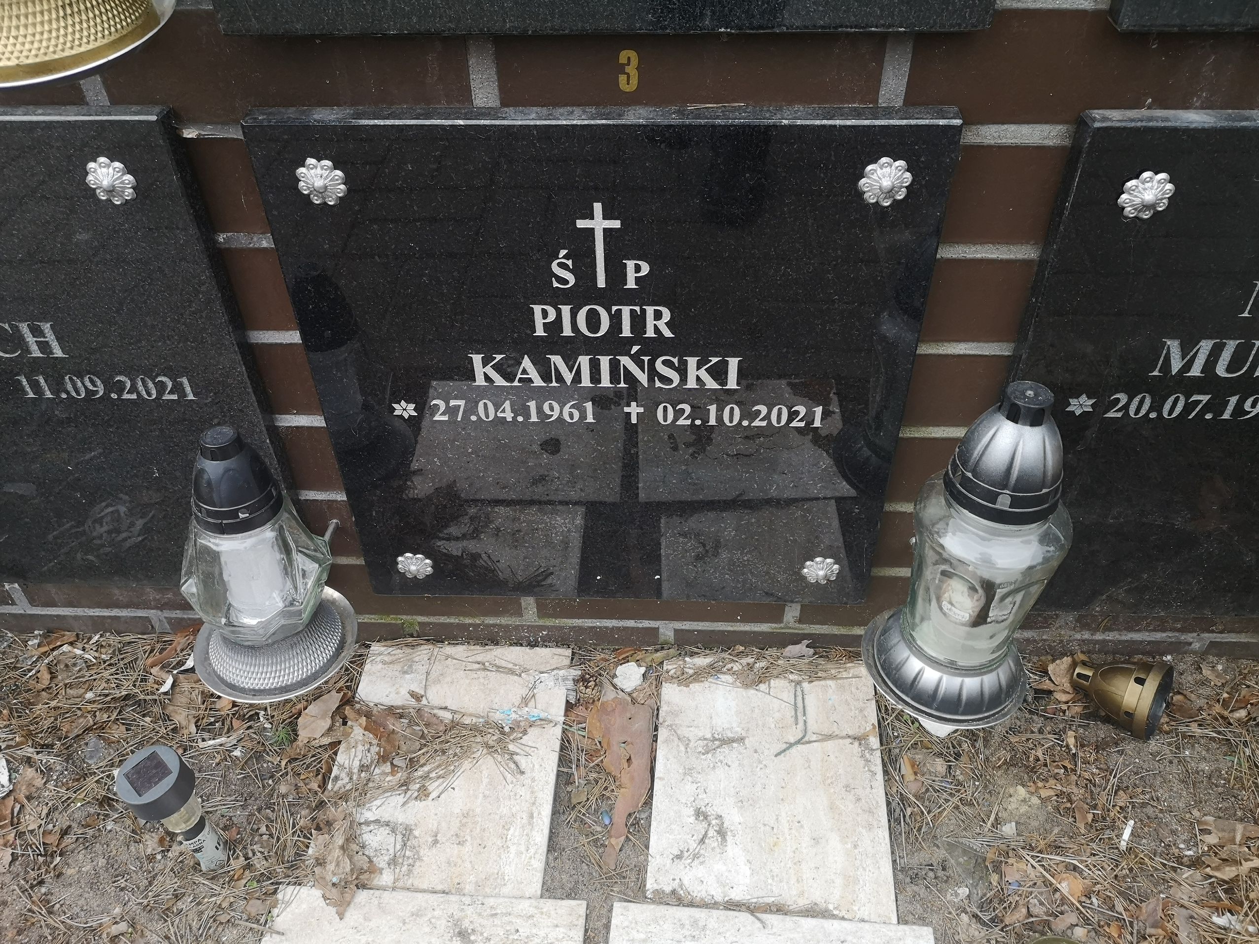 Piotr Kamiński 1961 Bydgoszcz - Grobonet - Wyszukiwarka osób pochowanych