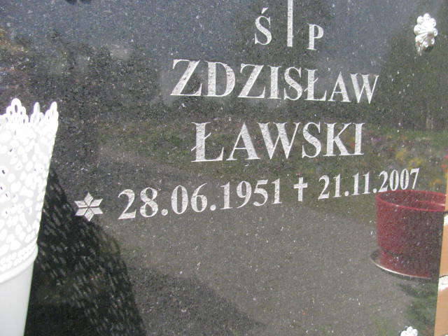 Zdzisław Ławski 1951 Bydgoszcz - Grobonet - Wyszukiwarka osób pochowanych