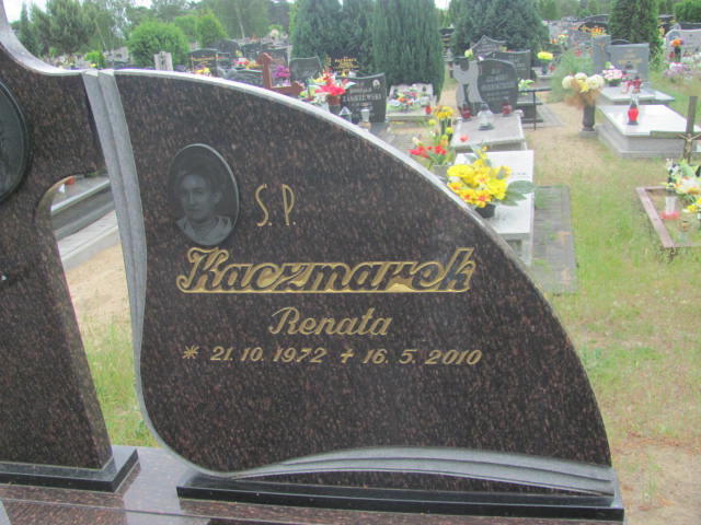 Renata Kaczmarek 1972 Bydgoszcz - Grobonet - Wyszukiwarka osób pochowanych