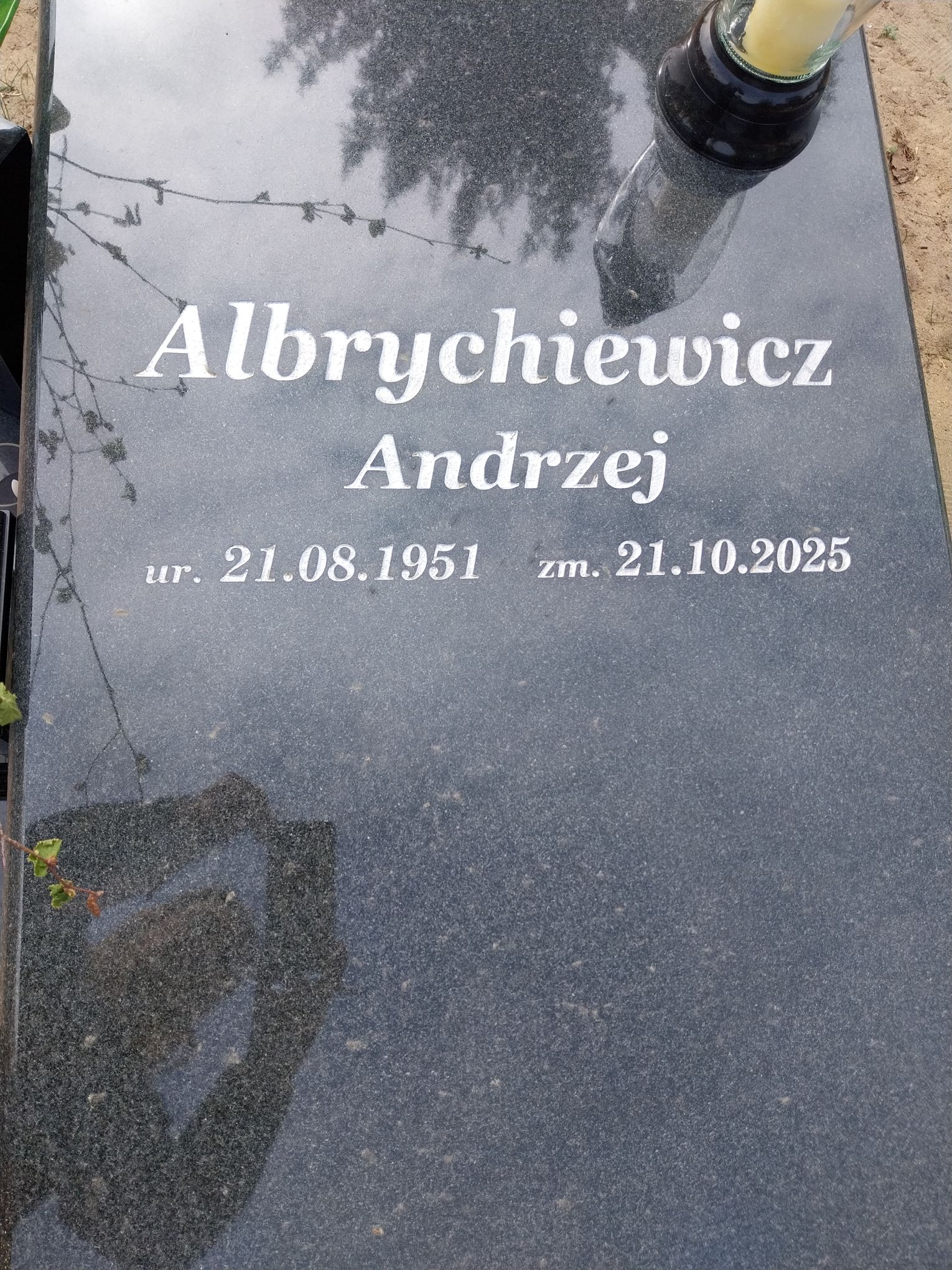 Andrzej Albrychiewicz 1951 Bydgoszcz - Grobonet - Wyszukiwarka osób pochowanych