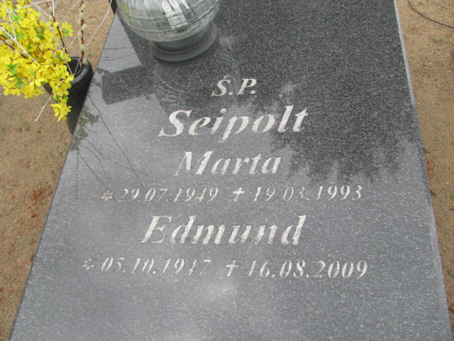 Marta Seipolt 1949 Bydgoszcz - Grobonet - Wyszukiwarka osób pochowanych