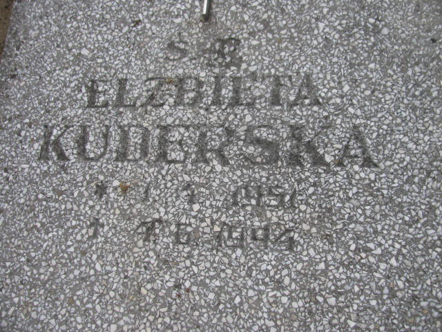 Elżbieta Kuderska 1951 Bydgoszcz - Grobonet - Wyszukiwarka osób pochowanych