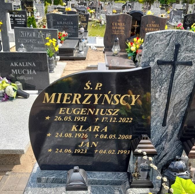 Eugeniusz Mierzyński 1951 Bydgoszcz - Grobonet - Wyszukiwarka osób pochowanych