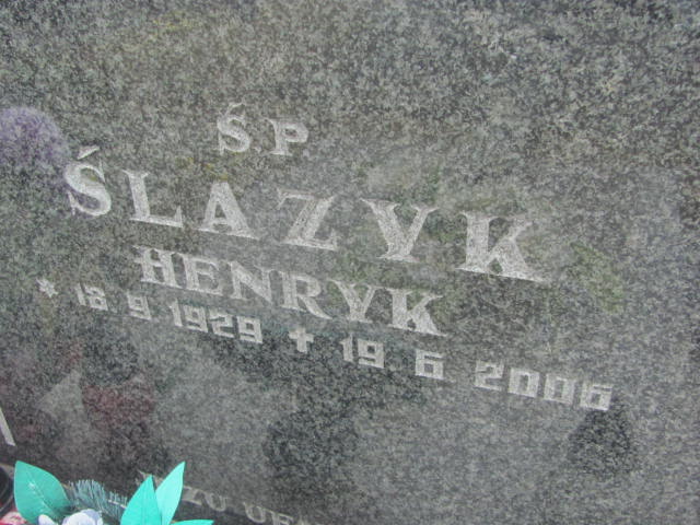 Felicja Ślazyk 1934 Bydgoszcz - Grobonet - Wyszukiwarka osób pochowanych
