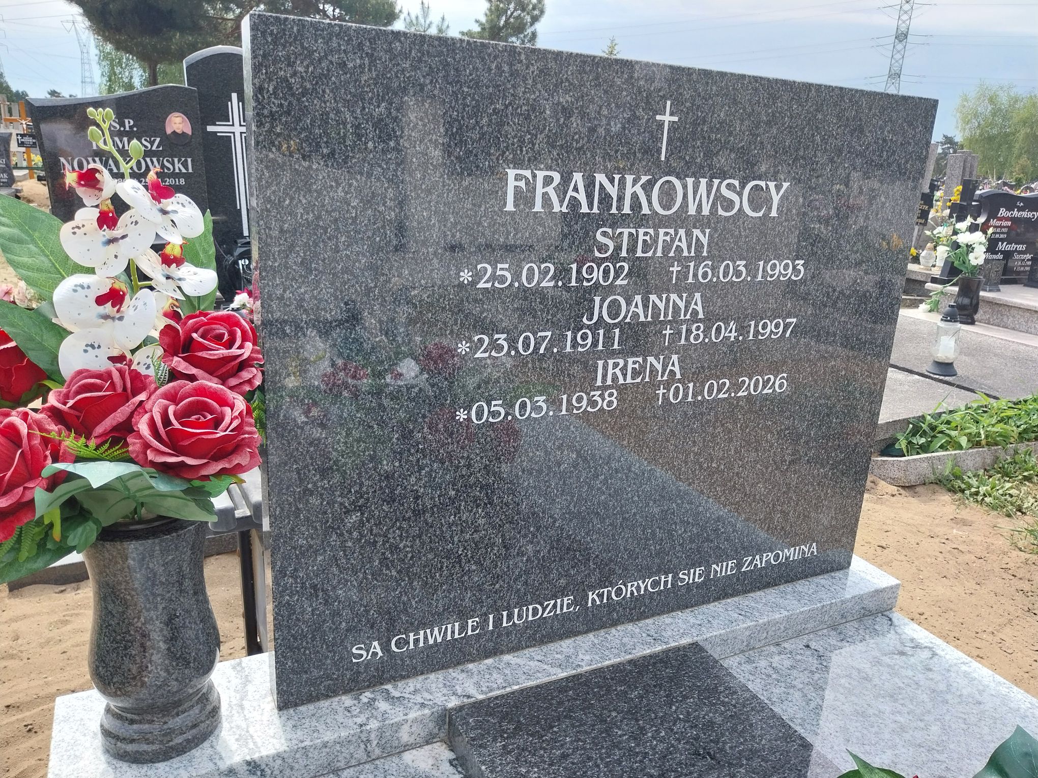 Grób Joanna Frankowska