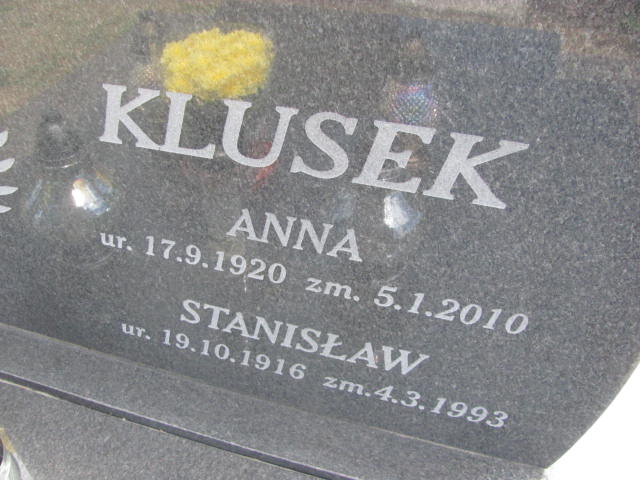 Anna Klusek 1920 Bydgoszcz - Grobonet - Wyszukiwarka osób pochowanych