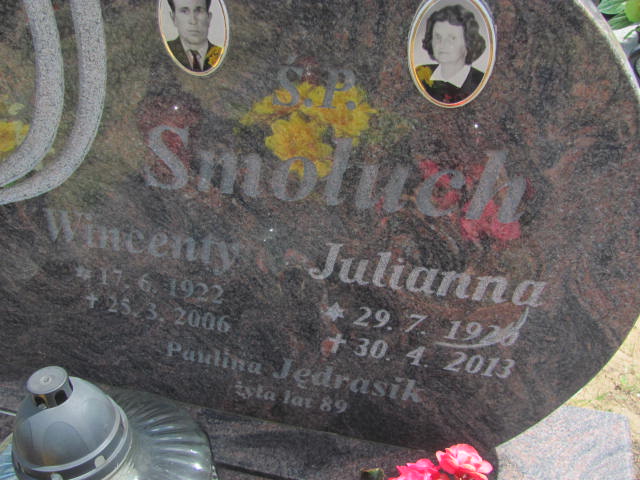 Julianna Smołuch 1920 Bydgoszcz - Grobonet - Wyszukiwarka osób pochowanych