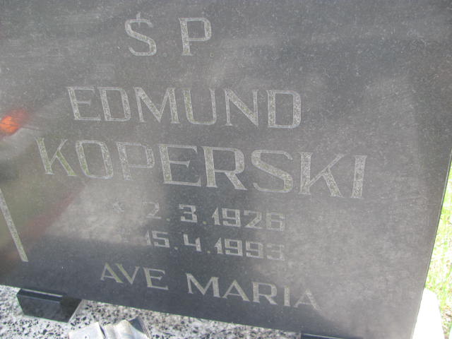 Zofia Koperska 1929 Bydgoszcz - Grobonet - Wyszukiwarka osób pochowanych
