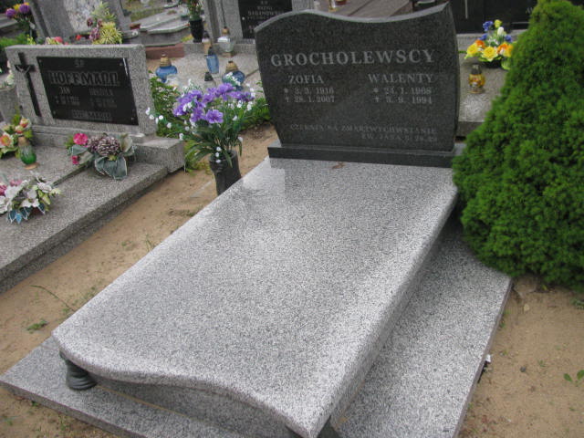 Grób Zofia Grocholewska