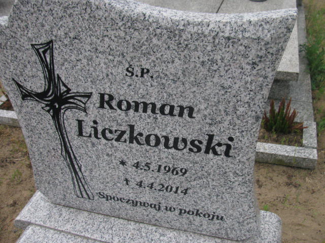 Roman Liczkowski 1969 Bydgoszcz - Grobonet - Wyszukiwarka osób pochowanych