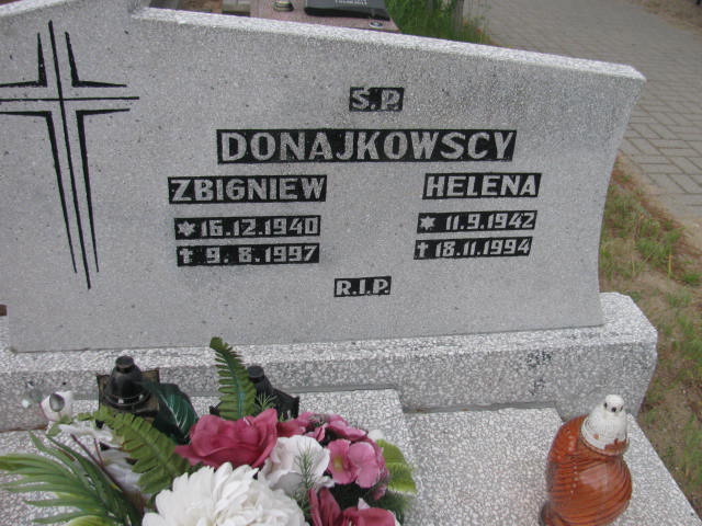 Zbigniew Donajkowski 1940 Bydgoszcz - Grobonet - Wyszukiwarka osób pochowanych