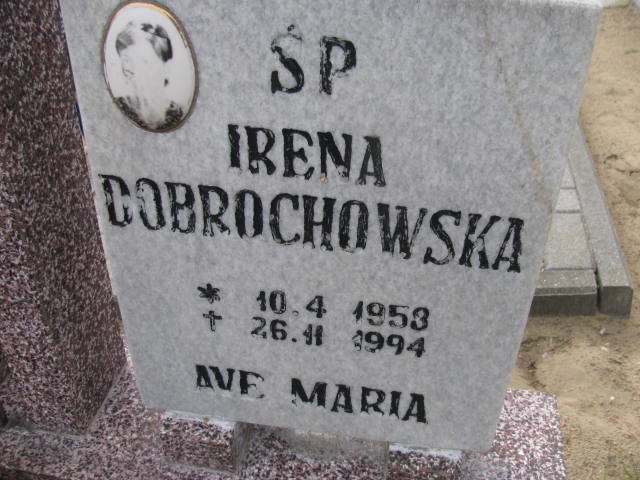 Irena Dobrochowska 1958 Bydgoszcz - Grobonet - Wyszukiwarka osób pochowanych