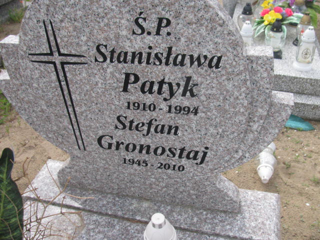 Stefan Gronostaj 1945 Bydgoszcz - Grobonet - Wyszukiwarka osób pochowanych