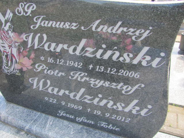 Janusz Wardziński 1942 Bydgoszcz - Grobonet - Wyszukiwarka osób pochowanych