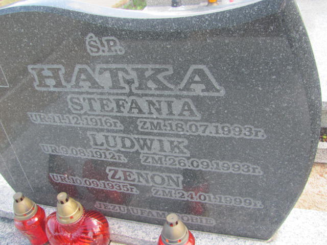 Stefania Hatka 1916 Bydgoszcz - Grobonet - Wyszukiwarka osób pochowanych