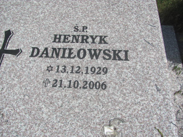 Piotr Daniłowski 1962 Bydgoszcz - Grobonet - Wyszukiwarka osób pochowanych