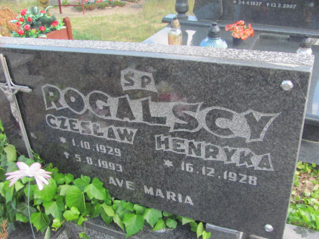 Henryka Rogalska 1928 Bydgoszcz - Grobonet - Wyszukiwarka osób pochowanych