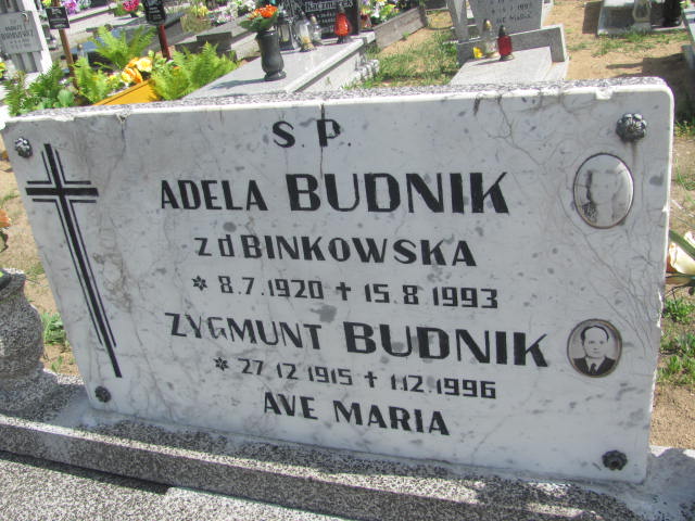Adela Budnik 1920 Bydgoszcz - Grobonet - Wyszukiwarka osób pochowanych