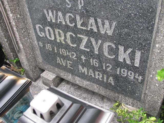 Wacław Gorczycki 1942 Bydgoszcz - Grobonet - Wyszukiwarka osób pochowanych