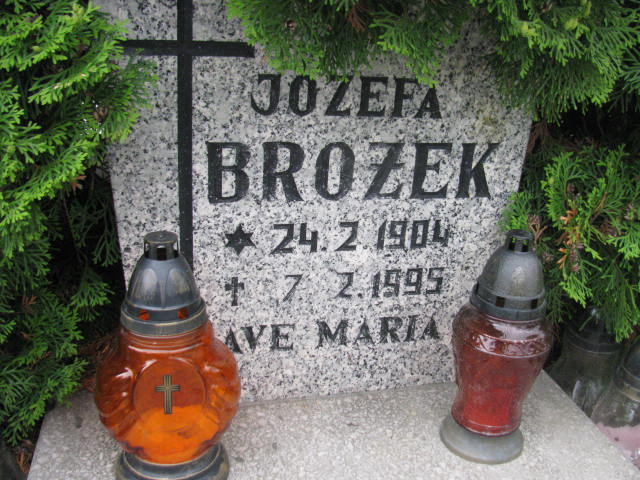 Józefa Brożek 1904 Bydgoszcz - Grobonet - Wyszukiwarka osób pochowanych