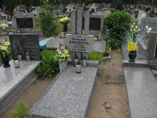 Grób Romuald Smarzyk
