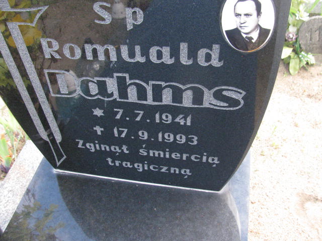 Romuald Dahms 1941 Bydgoszcz - Grobonet - Wyszukiwarka osób pochowanych