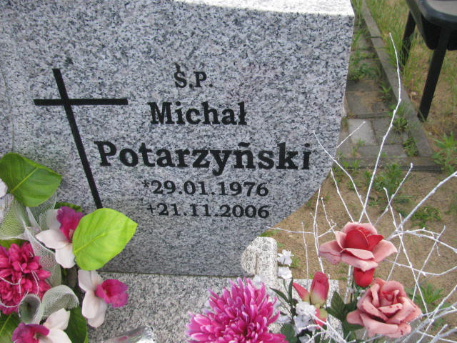 Michał Potarzyński 1976 Bydgoszcz - Grobonet - Wyszukiwarka osób pochowanych