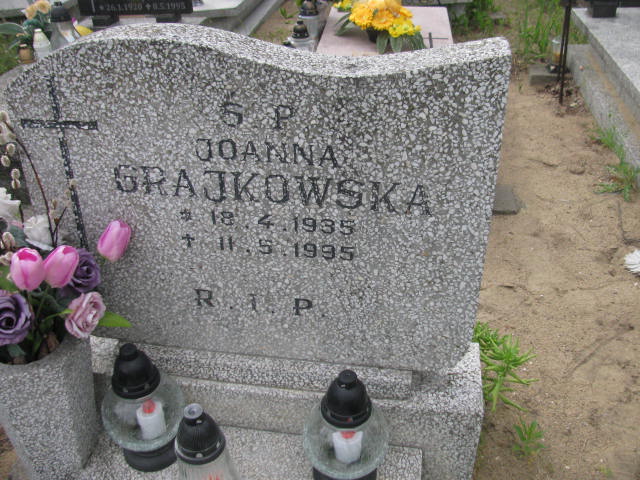 Joanna Grajkowska 1935 Bydgoszcz - Grobonet - Wyszukiwarka osób pochowanych