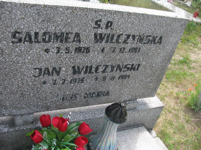 Salomea Wilczyńska 1926 Bydgoszcz - Grobonet - Wyszukiwarka osób pochowanych