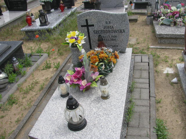 Grób Zofia Szczodrowska