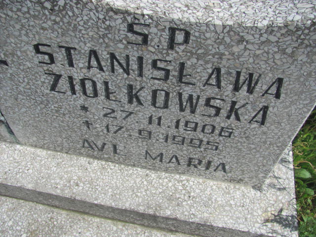 Stanisława Ziółkowska 1906 Bydgoszcz - Grobonet - Wyszukiwarka osób pochowanych