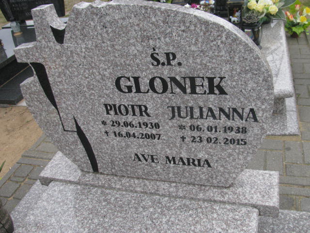 Piotr Glonek 1930 Bydgoszcz - Grobonet - Wyszukiwarka osób pochowanych